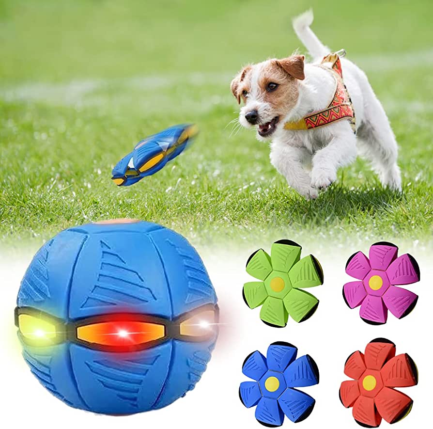 Dog Frisbee Toy - Durable Flying Disc for Dogs