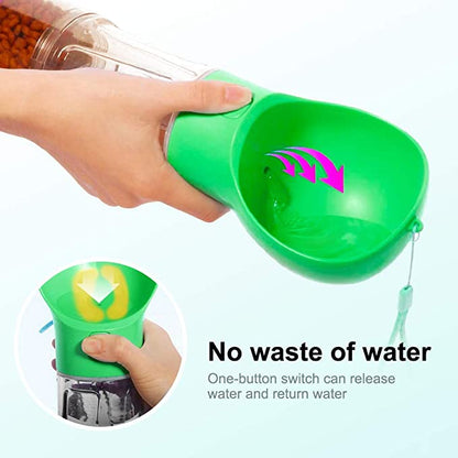 Dog Water Bottle - Portable Travel Pet Drinking Bottle
