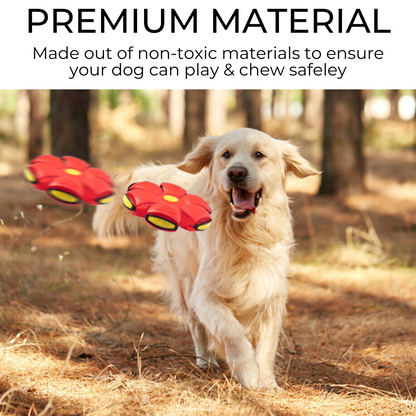 Dog Frisbee Toy - Durable Flying Disc for Dogs