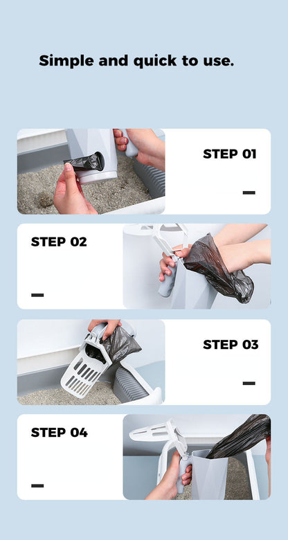 Dog Litter Scoop - Easy Clean Pet Waste Remover