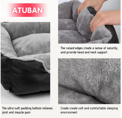 Portable Dog Bed - Comfortable Warm Pet Sleeping Mat
